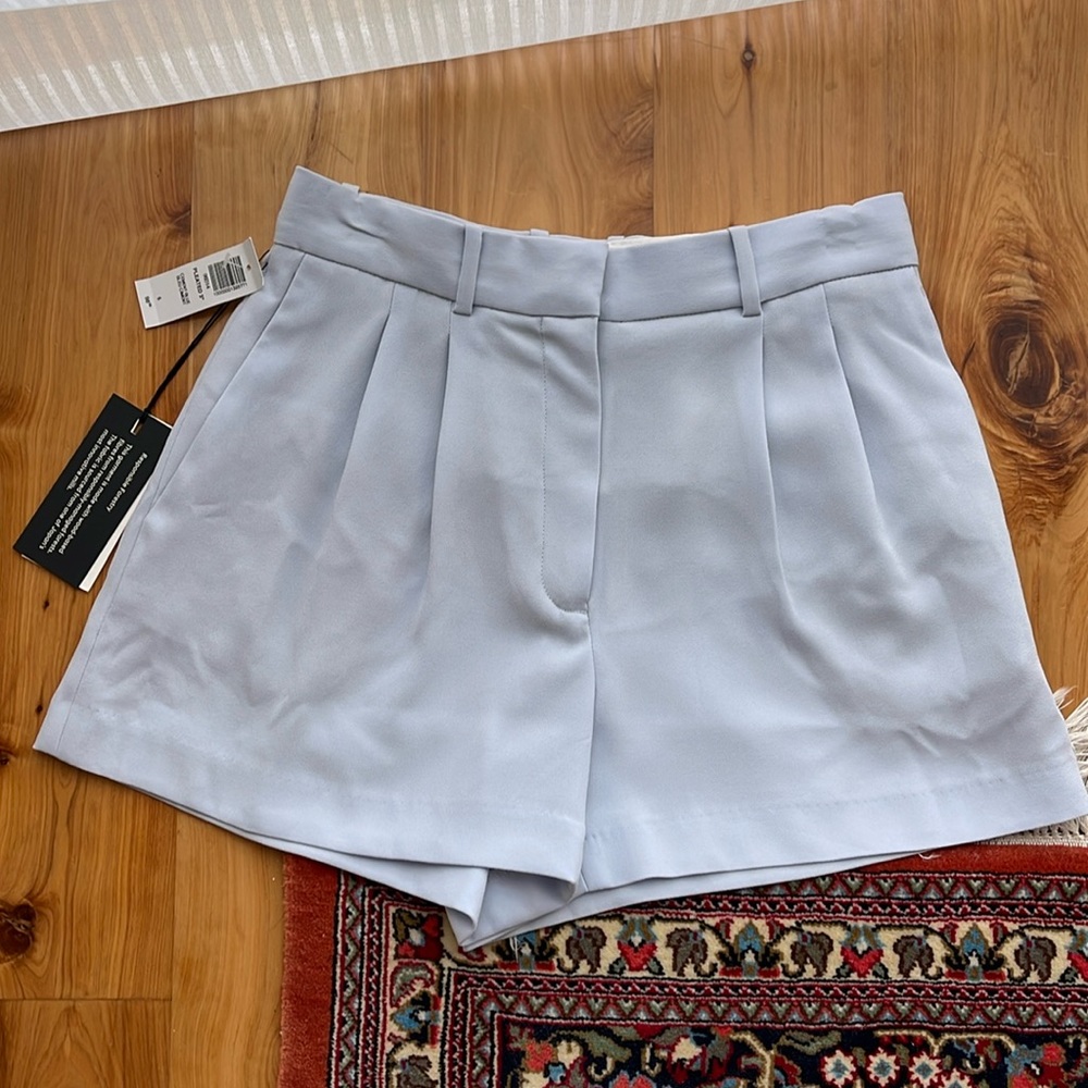 Aritzia Babaton pleated shorts